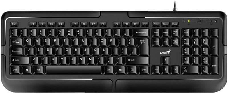 Genius لوحة مفاتيح سلكية سوداء جينيوس KB-118 (31310051408) - Image 1